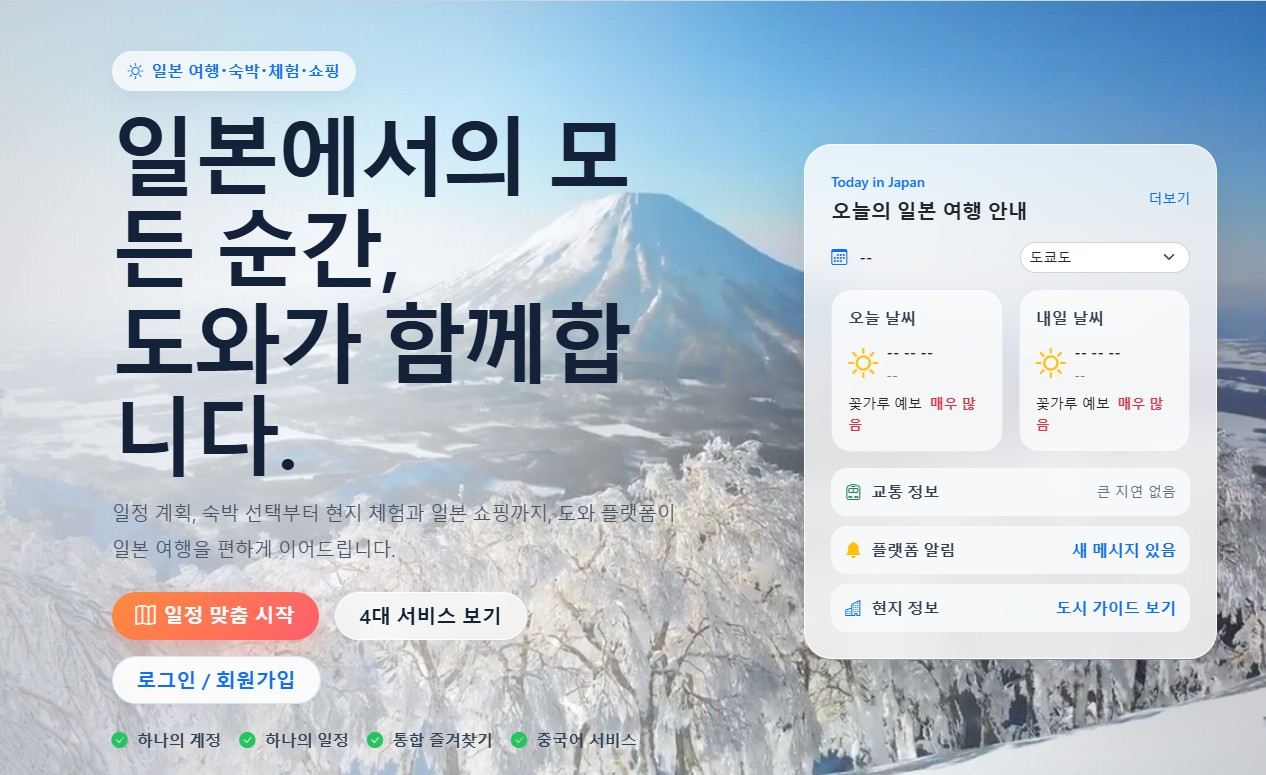 韓国語の通販ページ表示イメージ