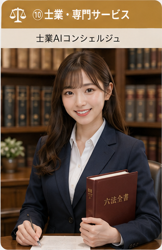 士業・専門サービス 向けAIコンシェルジュ