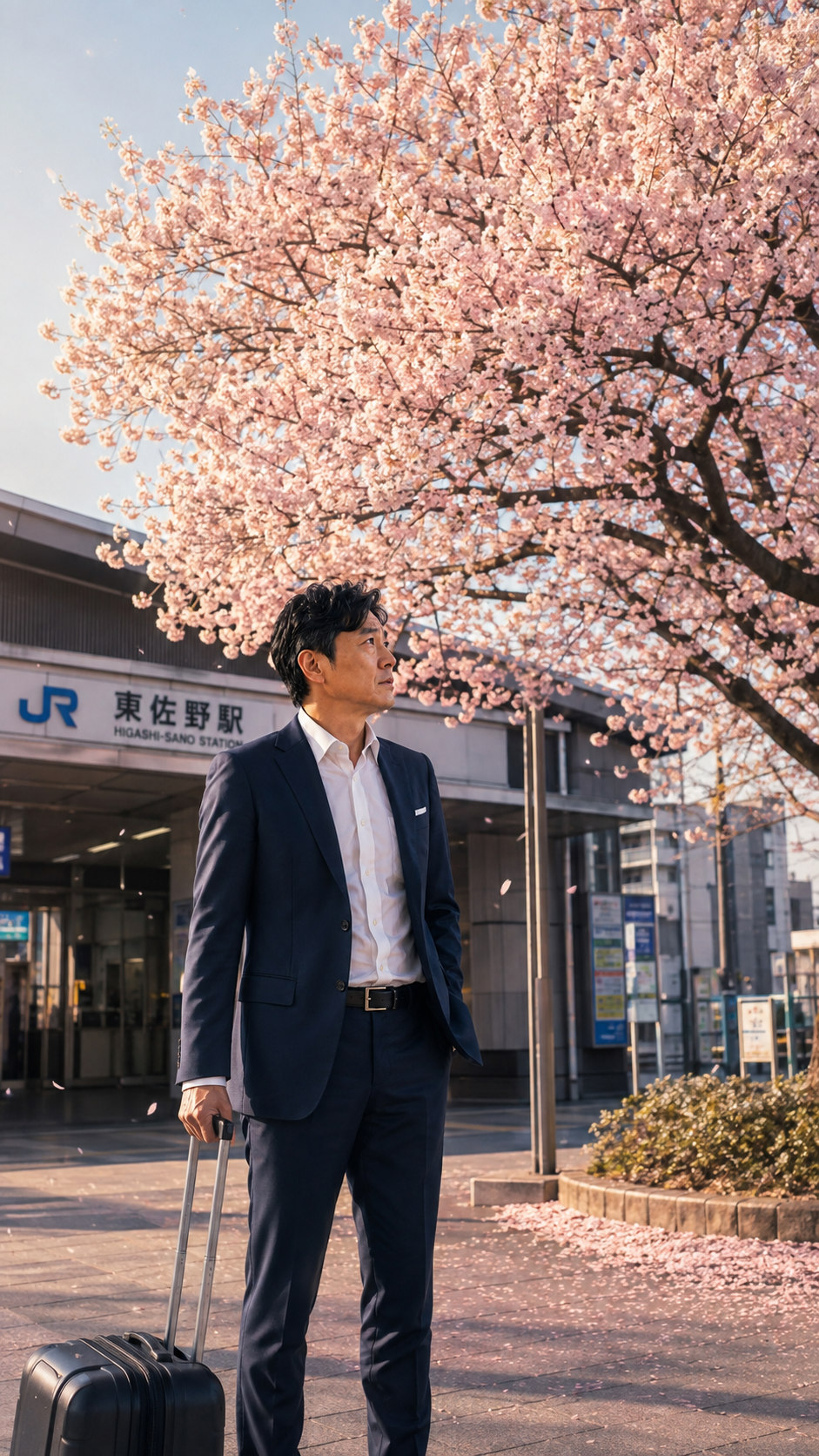 Lifestyle scene near Higashi-Sano Station